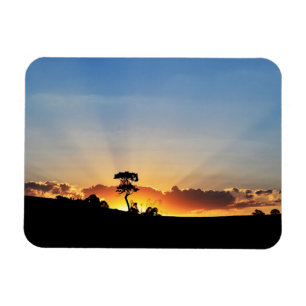 Imán Granja Londrina de la puesta del sol