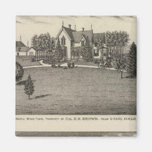 Imán Granja, residencia y bloque de negocios, Girard, K