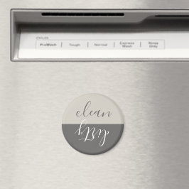 Imán Granja Rustic Beige Gray Dishlavnet Magnet