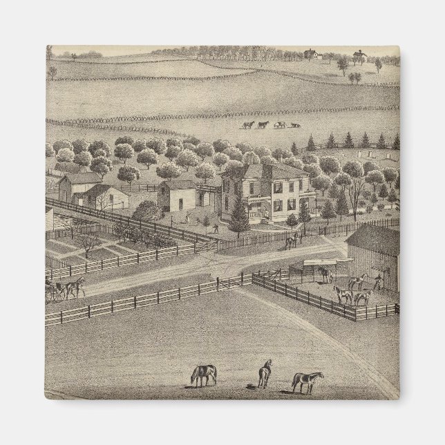 Imán Granja y residencia de Eddy, Benton Tp (Frente)