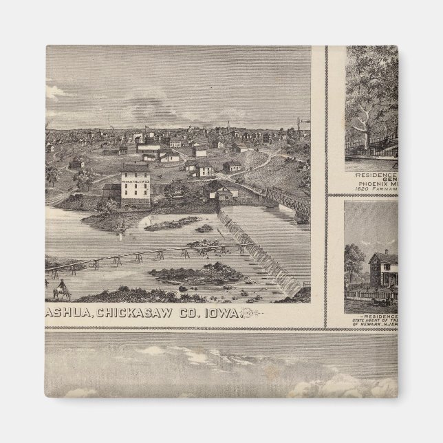 Imán Granja y residencia de Nashua (Frente)