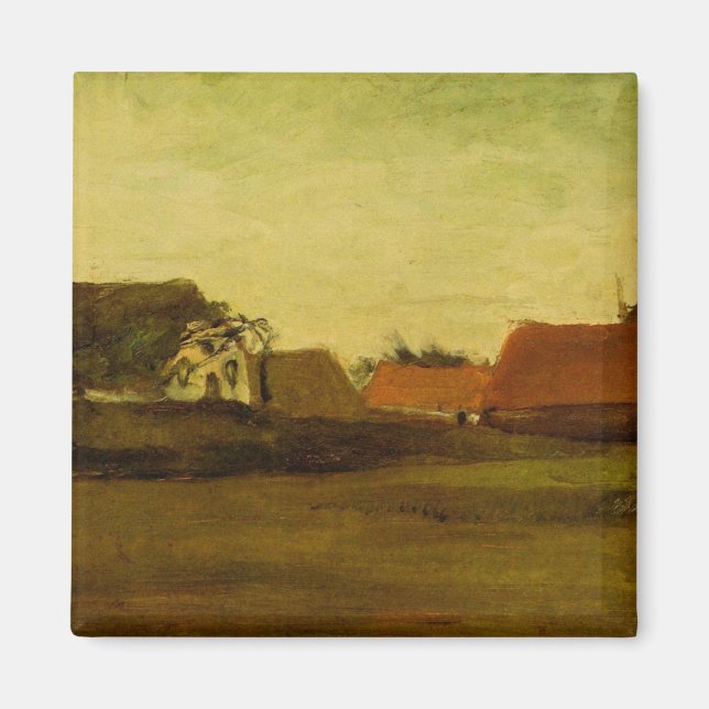 Imán Granjas de La Haya en Loosduinen, por Vincent van  (Frente)