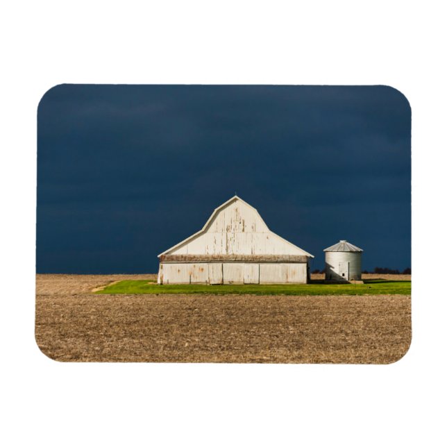 Imán Granjas | Pabellón Blanco y Silo (Horizontal)