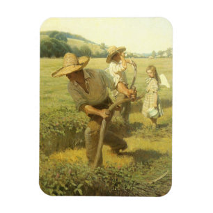 Imán Granjeros Vintage, De vuelta a la granja por NC Wy