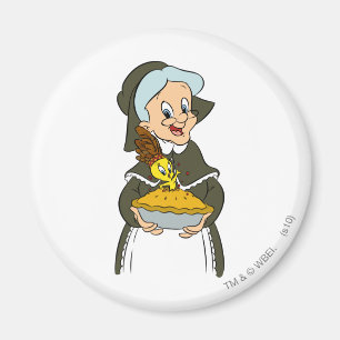 Imán Granny and TWEETY™ Pie
