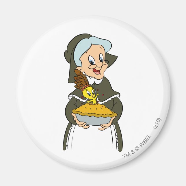 Imán Granny and TWEETY™ Pie (Frente)