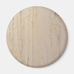 Imán Grano de madera texturada lavado blanco