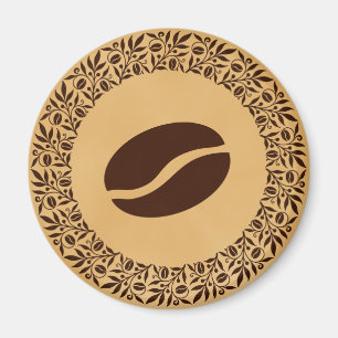 Imán Granos de café