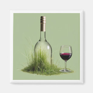 Imán Grasa de botellas de vino