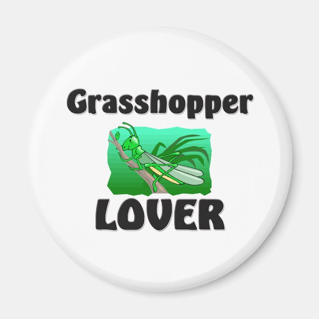 Imán Grasshopper Lover (Frente)