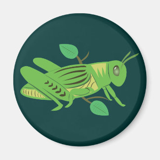 Imán Grasshopper verde