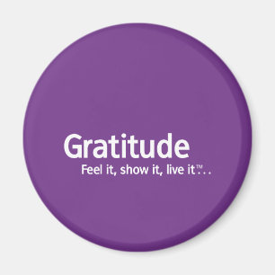 Imán Gratitud - pensamiento Shapers™