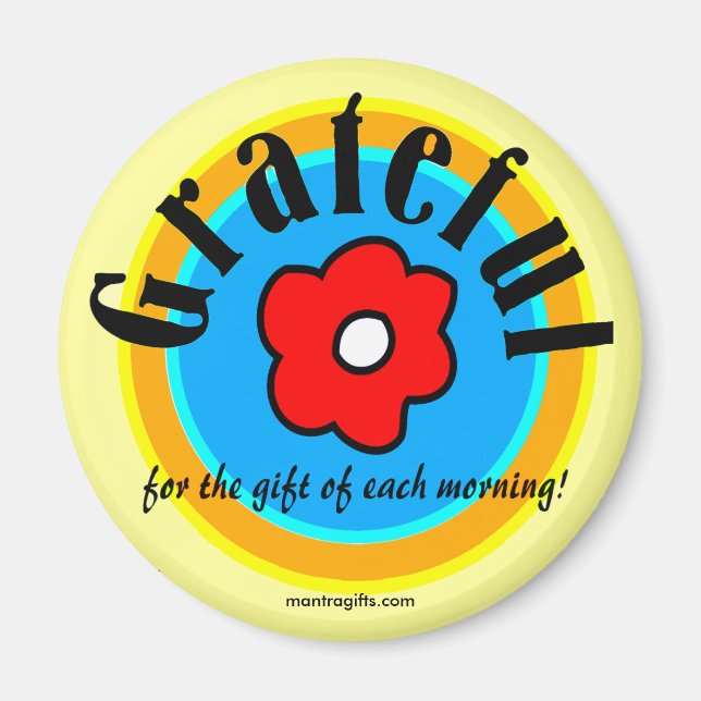 Imán Gratitude Magnet (Frente)