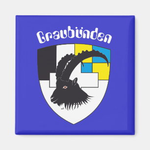 Imán Graubünden Schweiz Magnet