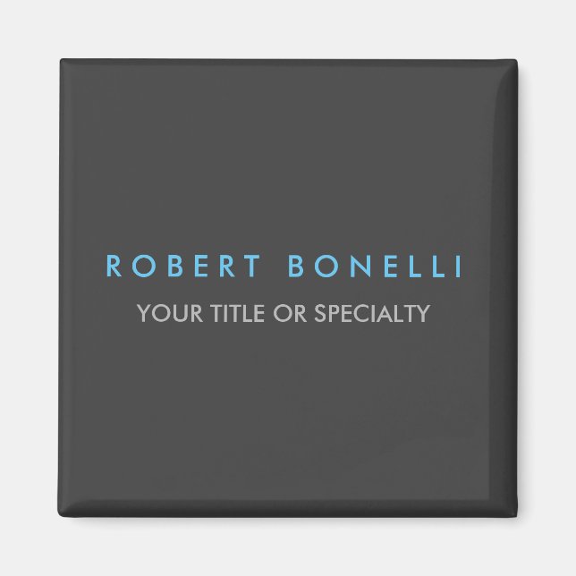 Imán Gray Blue Trendy (Frente)