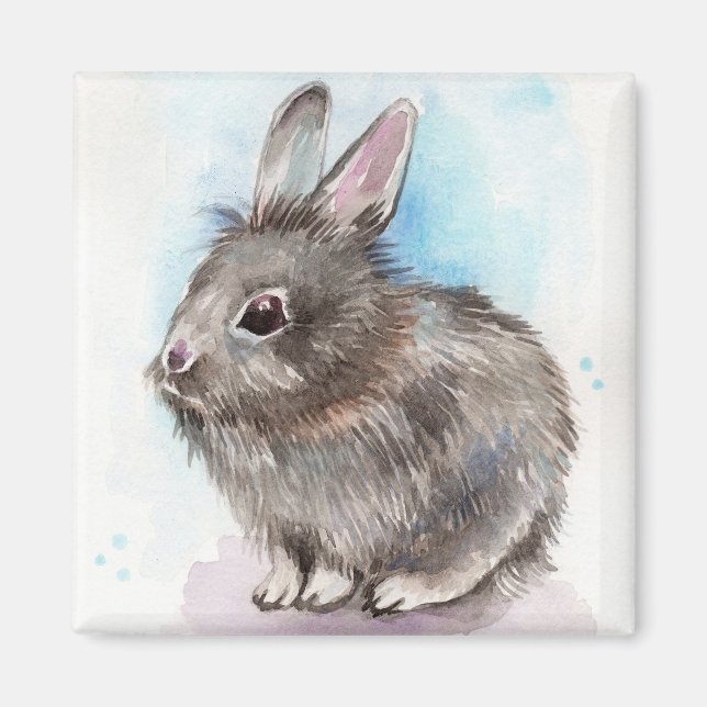 Imán Gray Bunny (Frente)