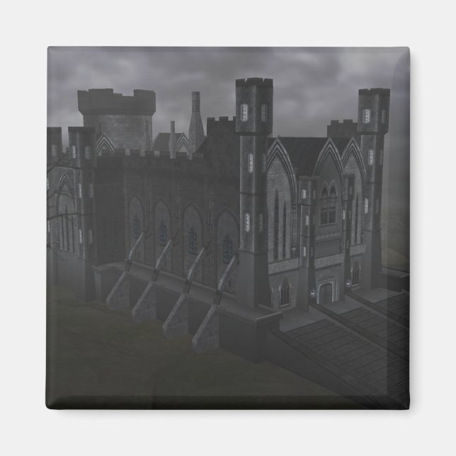 Imán Gray Castle Magnet (Frente)