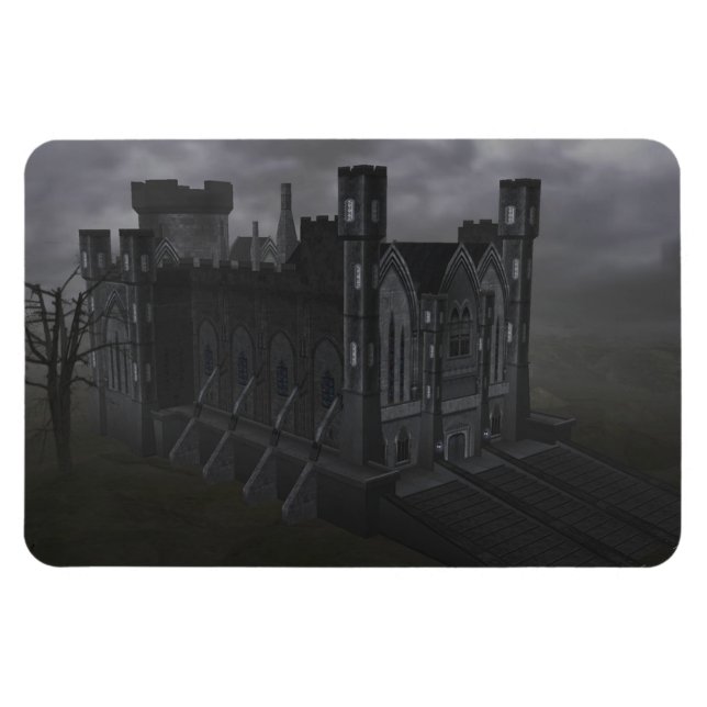 Imán Gray Castle Magnet (Horizontal)