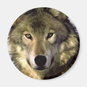 Imán Gray Wolf