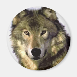 Imán Gray Wolf