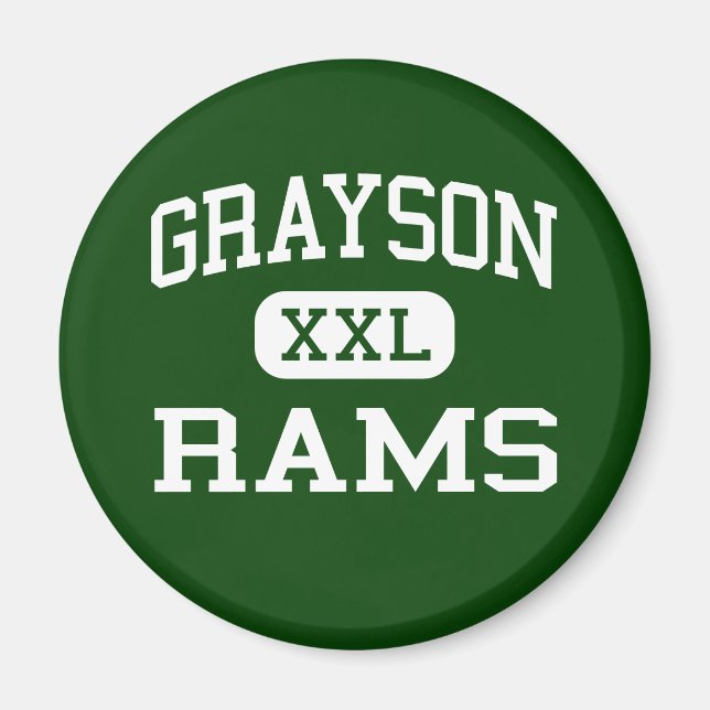 Imán Grayson - Rams - High School - Loganville Georgia (Frente)