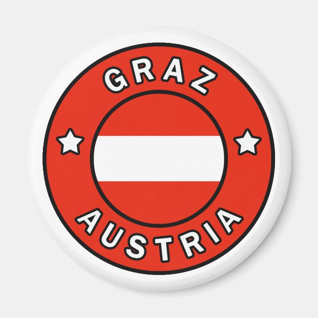 Imán Graz Austria (Frente)