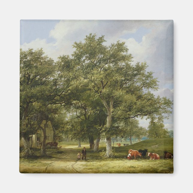 Imán Grazing de ganado (Frente)