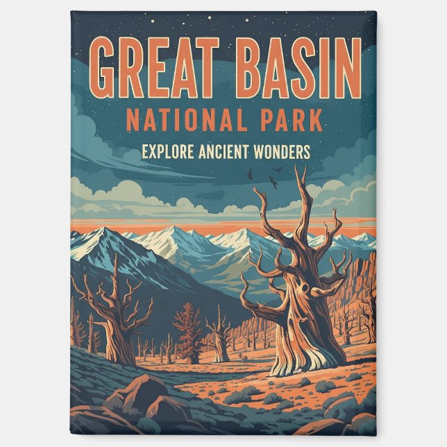 Imán Great Basin National Park Nevada (Anverso)