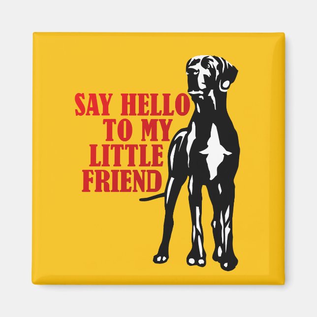 Imán Great Dane  (Frente)