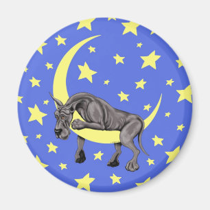Imán Great Dane Black Twinkle - Personalizado
