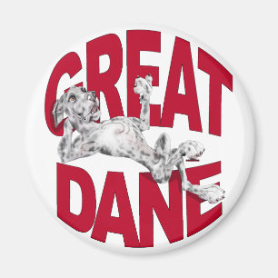 Imán Great dane reclinó a Merle UC