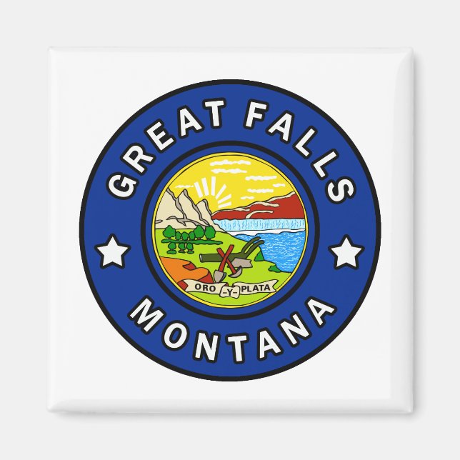 Imán Great Falls Montana (Frente)