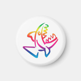 Imán great rainbow shark