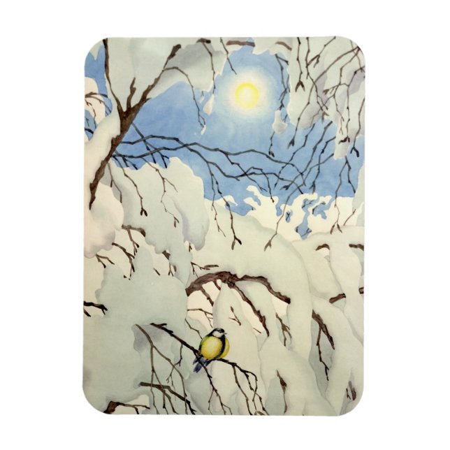 Imán Great Tit - Theodor Severin Kittelsen (Vertical)