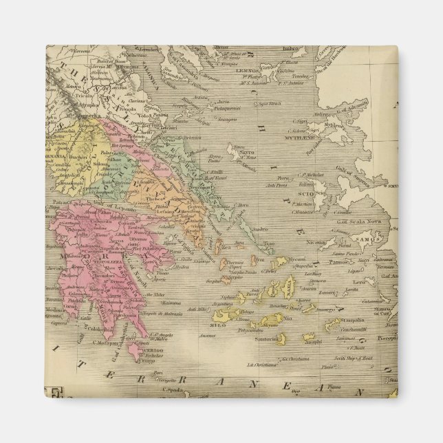Imán Grecia 12 (Frente)
