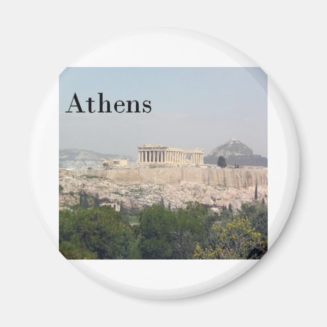 Imán Grecia Acrópolis de Atenas (Frente)
