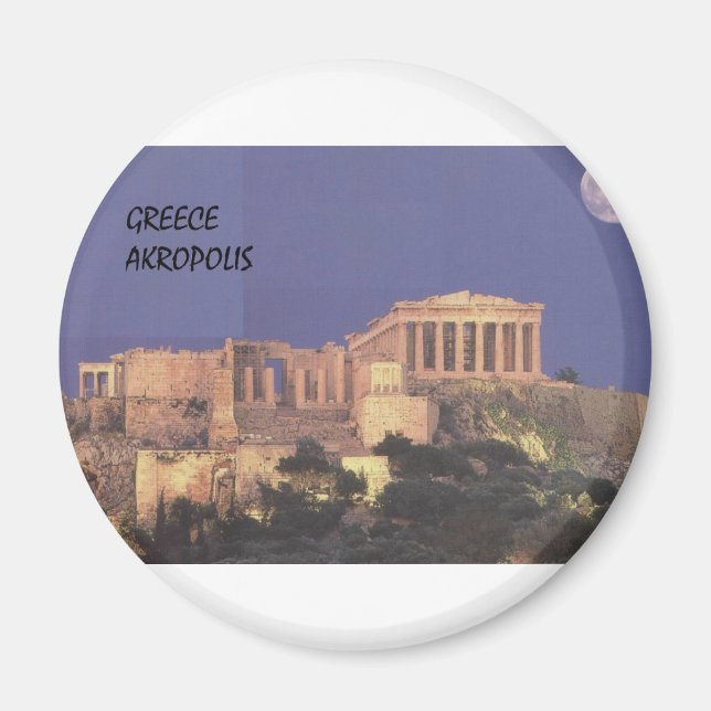 Imán Grecia Atenas Akropolis Parthenon (St.K. (Frente)