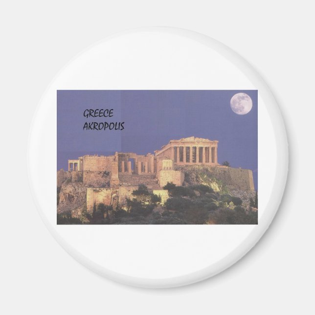 Imán Grecia Atenas Akropolis Parthenon (St.K. (Frente)