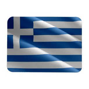 Imán Grecia - Bandera griega -