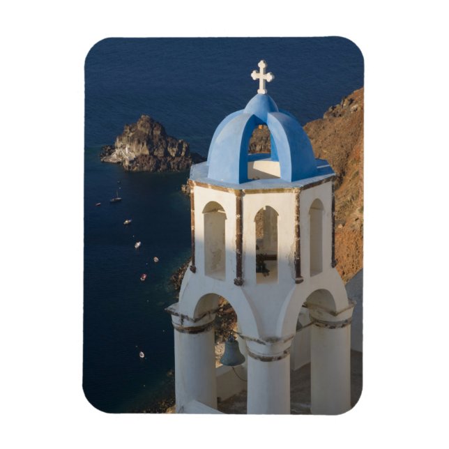 Imán Grecia e isla griega de Santorini ciudad de Oia 2 (Vertical)