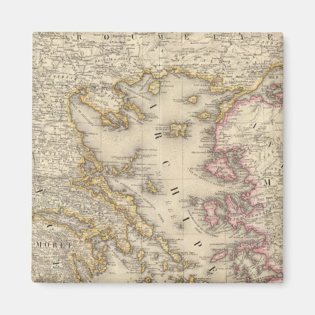 Imán Grecia Europa 27 (Frente)