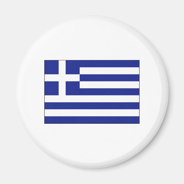 Imán Grecia FLAG International (Frente)