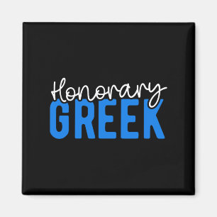 Imán Grecia Grecia honrada Bandera Griega Estadounidens