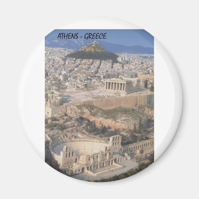 Imán Grecia Herodion Parthenon de Atenas (St.K.) (Frente)