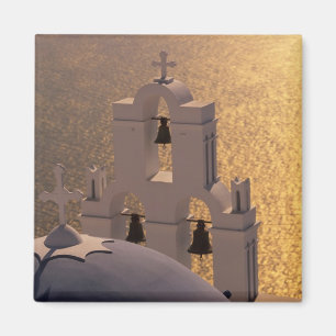 Imán Grecia, Islas Cíclicas, Santorini, Thira,