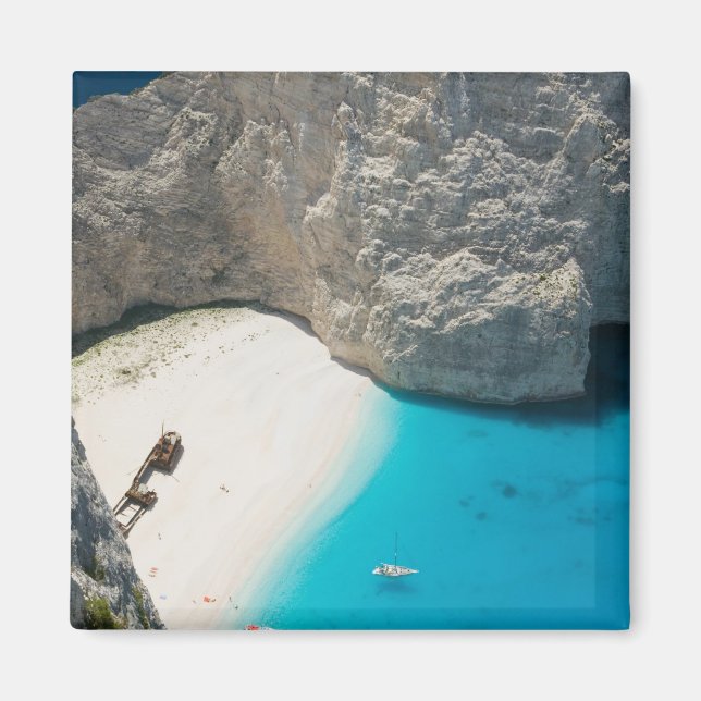 Imán GRECIA, Islas Jónicas, ZAKYNTHOS, NAUFRAGIO (Frente)