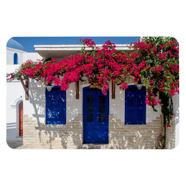 Imán Greek Island Vibes Magnet (Horizontal)