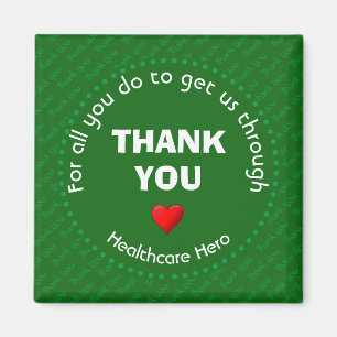 Imán Green GRACIAS Héroe de la Salud