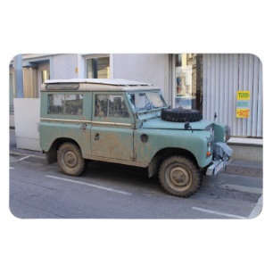Imán Green Land Rover