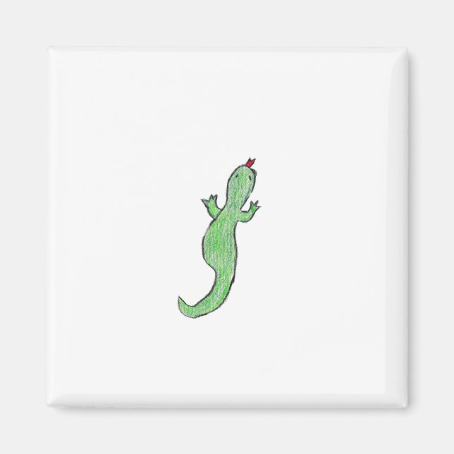 Imán Green Lizzard (Frente)